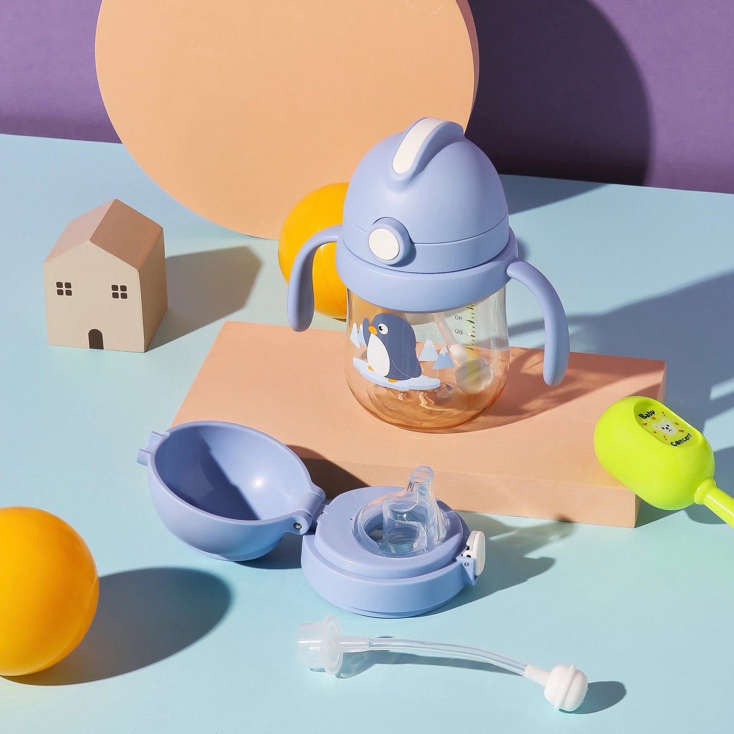 Baby Development Sippy Cup & Straw Cup