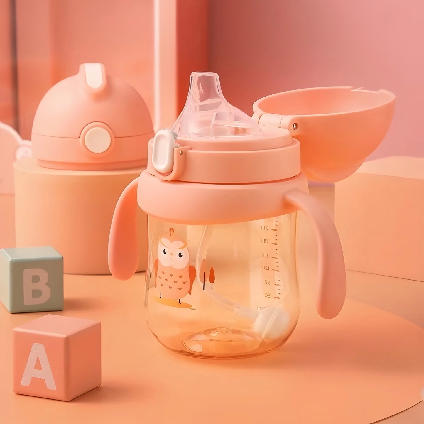 Baby Development Sippy Cup & Straw Cup