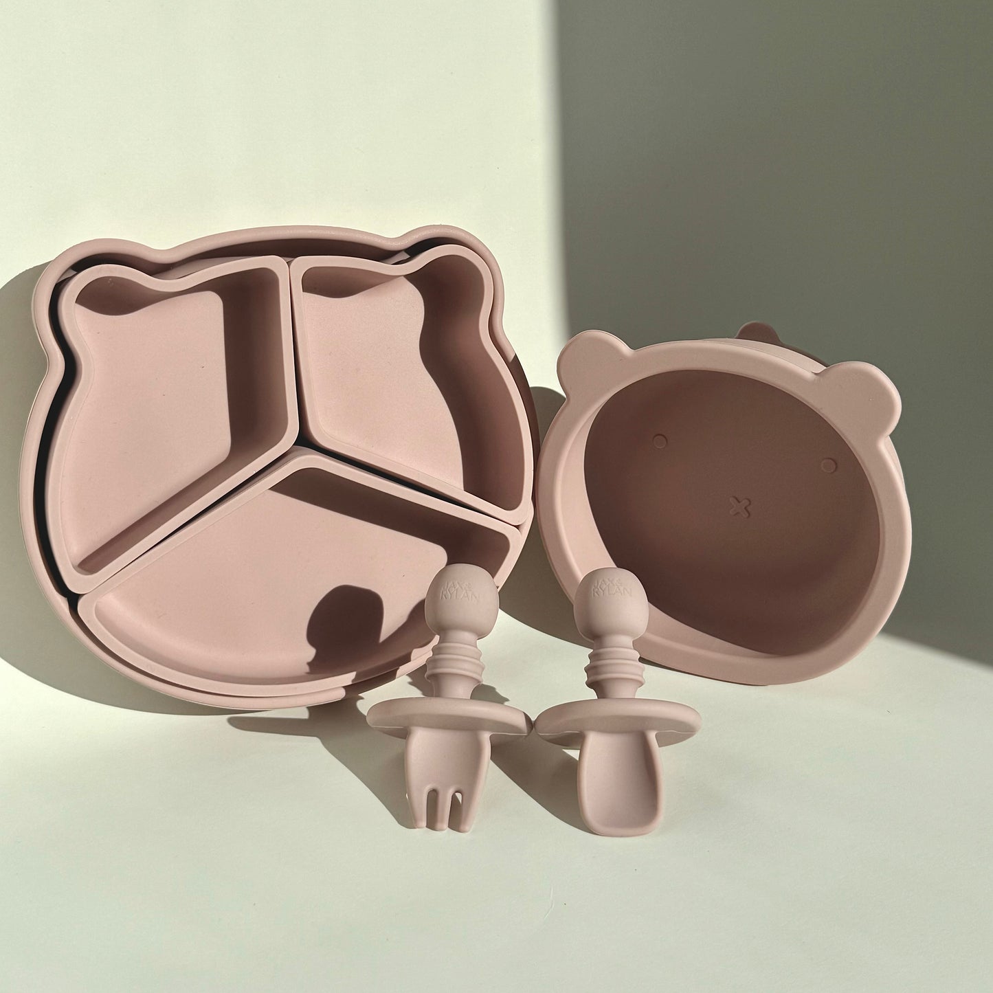 Jax Bear Baby Feeding Set