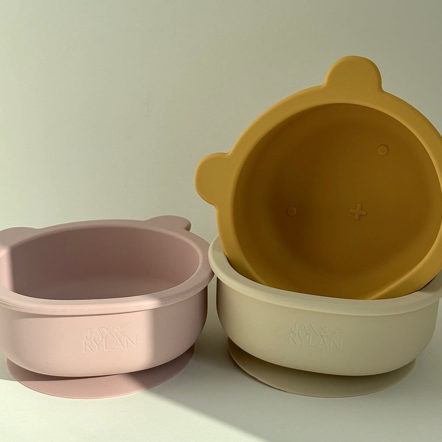 Jax Bear Suction Silicone Bowl