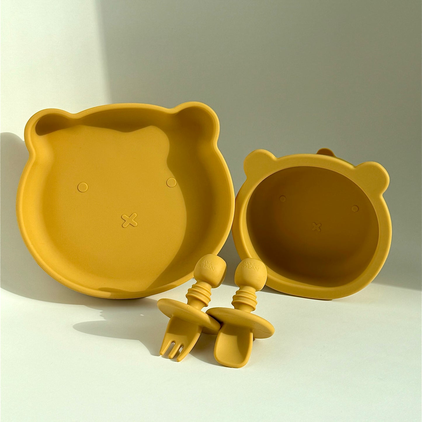 Jax Bear Suction Silicone Bowl