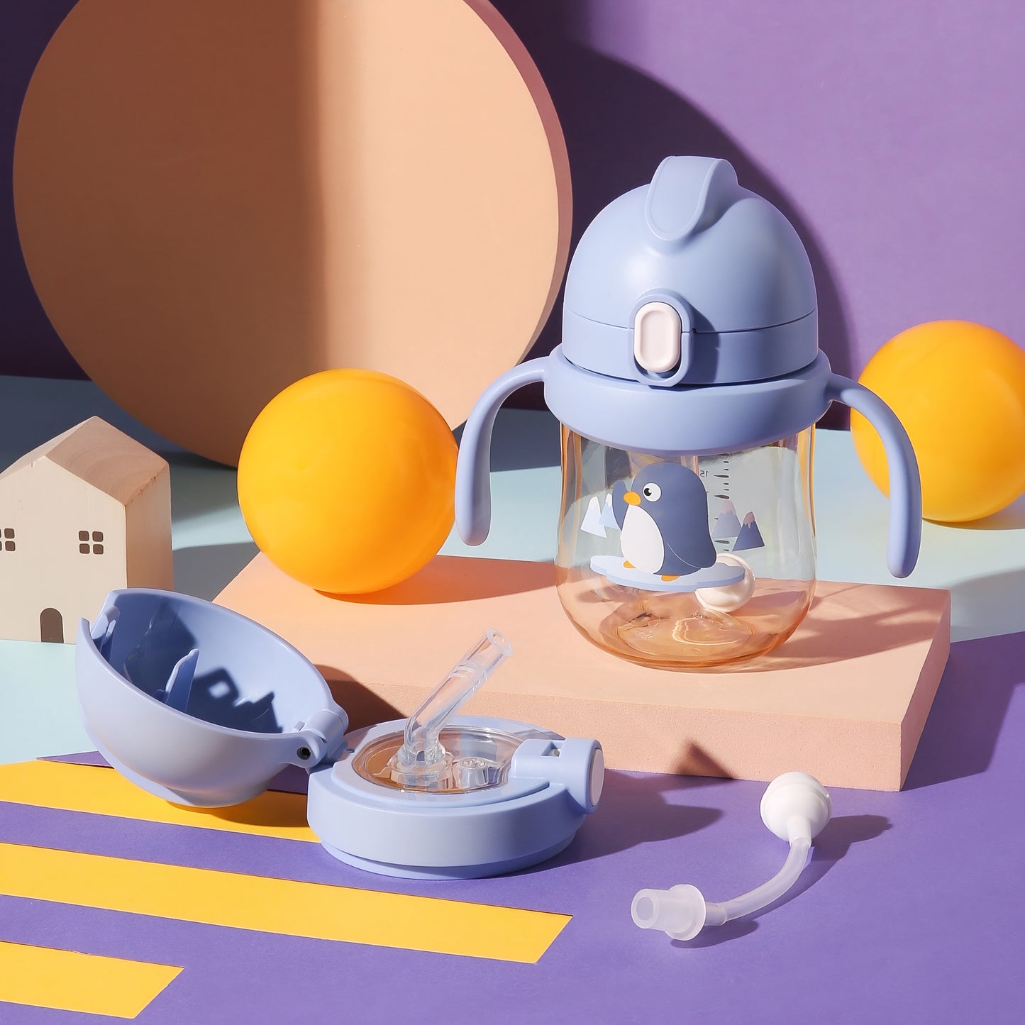 Baby Development Sippy Cup & Straw Cup