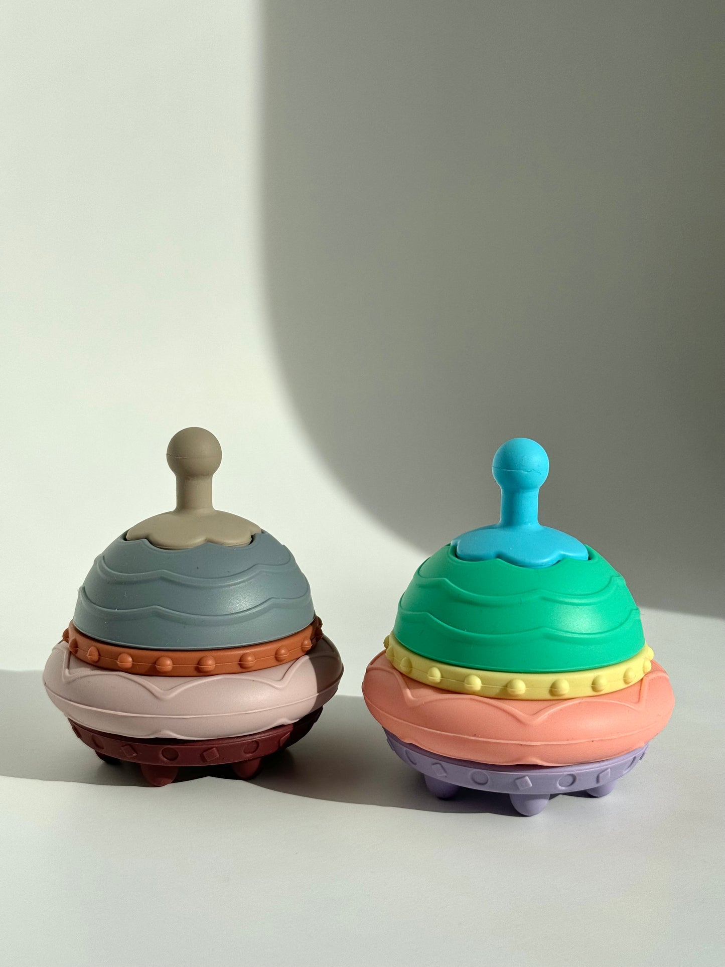 Spaceship Stacker Montessori Toy