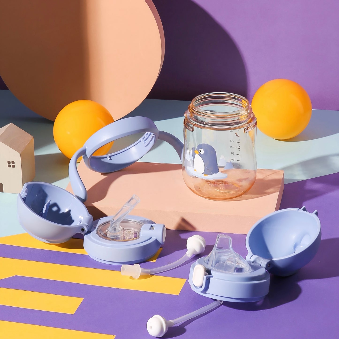 Baby Development Sippy Cup & Straw Cup