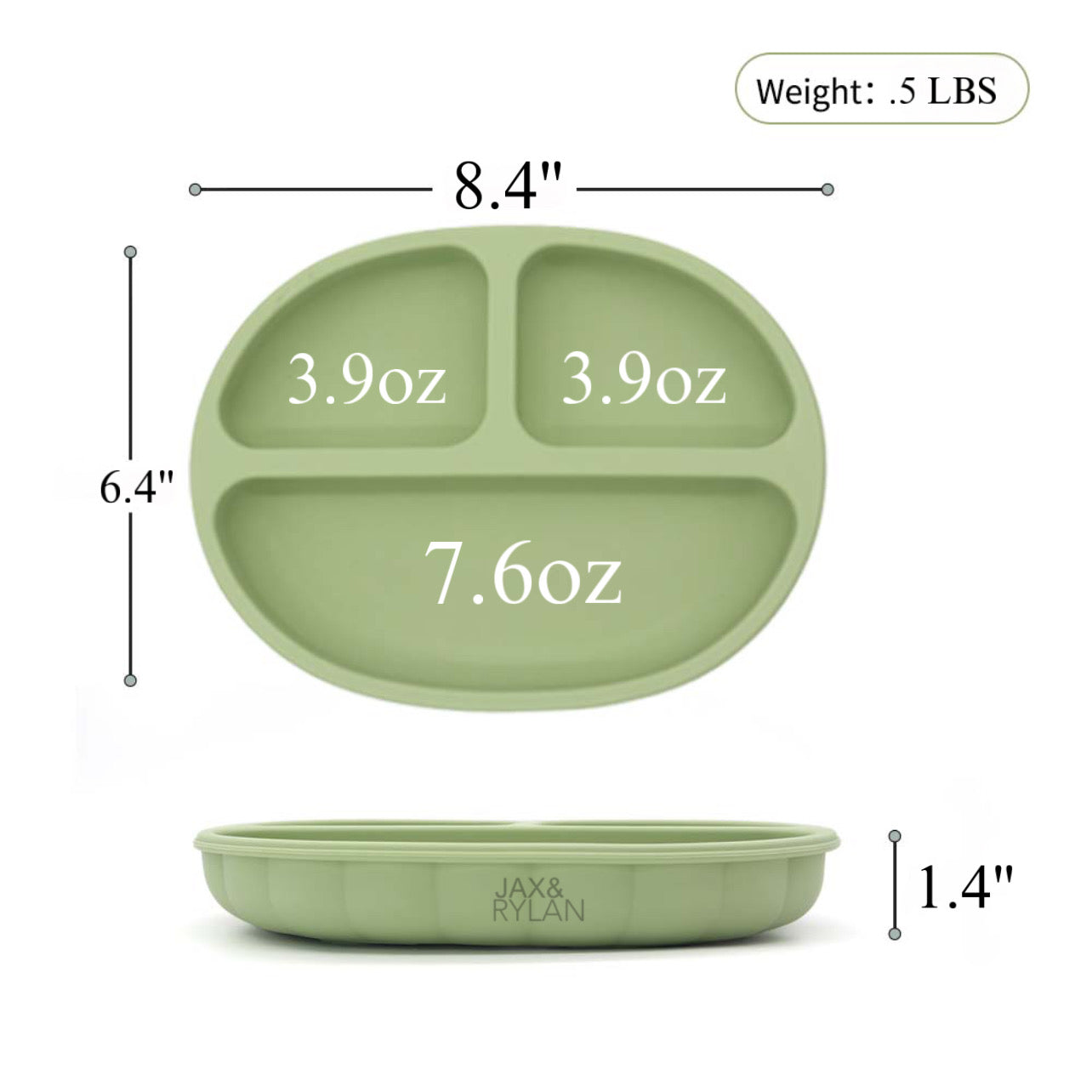 Rylan Suction Baby Plate