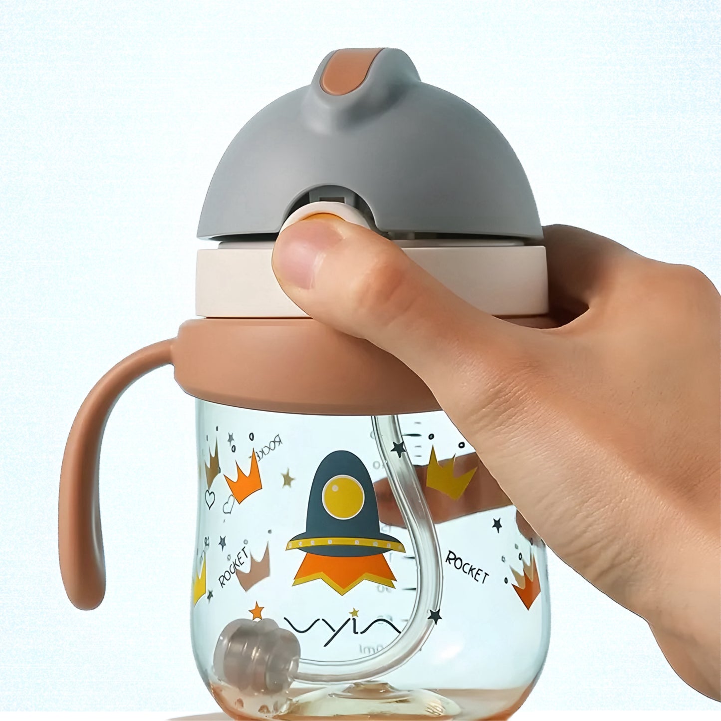 Baby Development Straw Cup