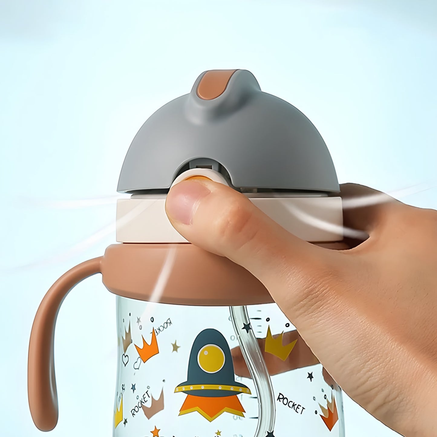 Baby Development Straw Cup