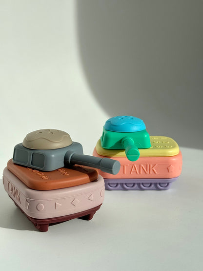 Tank Stacker Montessori Toy