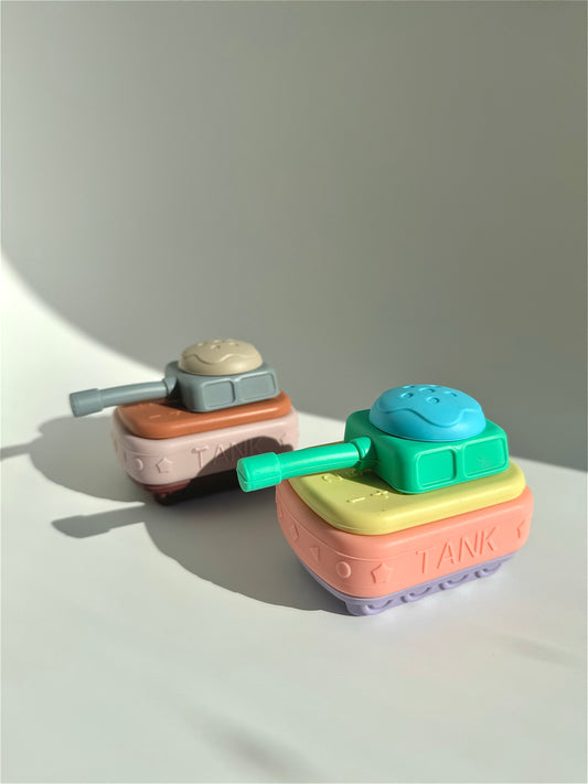 Tank Stacker Montessori Toy